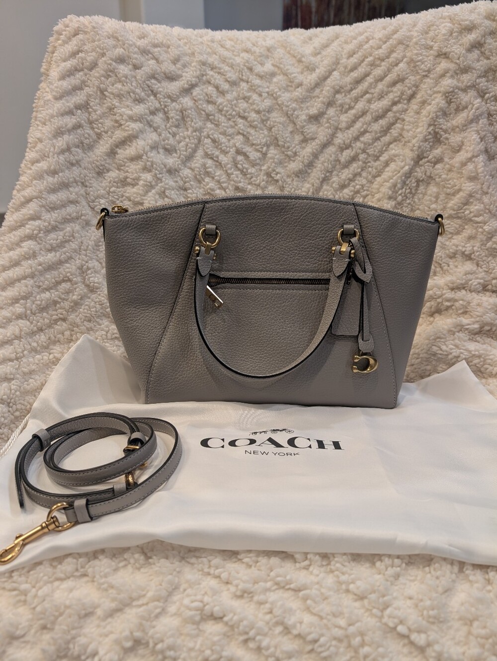 Coach Bella Leather Satchel